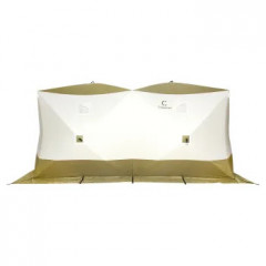 Палатка зимняя куб СЛЕДОПЫТ Premium Дубль