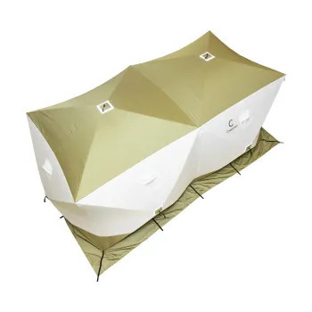 Палатка зимняя куб СЛЕДОПЫТ Premium Дубль в Красноярске