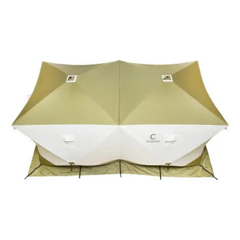 Палатка зимняя куб СЛЕДОПЫТ Premium Дубль в Красноярске