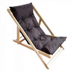 Кресло-шезлонг деревянное складное Элит