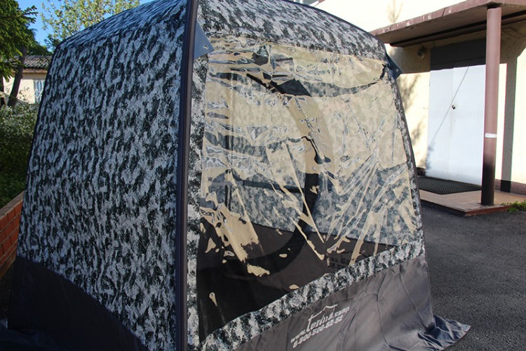 Мобильная баня ТЕРМА-10 с 1 окном (походная) в Красноярске