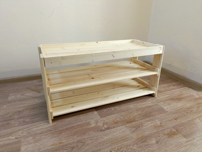 Полка для обуви деревянная в Красноярске