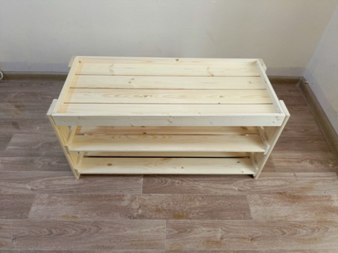 Полка для обуви деревянная в Красноярске