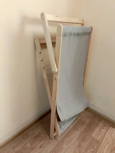 Кресло-шезлонг деревянное складное в Красноярске