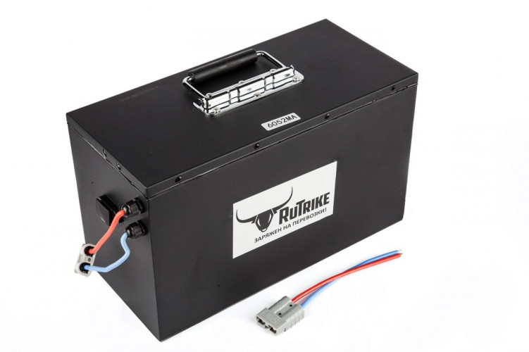 Литиевый тяговый аккумулятор RuTrike 60V52A/H Li(MnCoNi)O2 в Красноярске