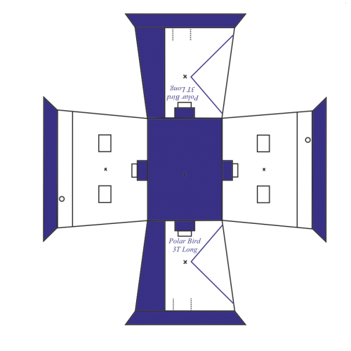 Зимняя палатка Polar Bird 3T Long компакт в Красноярске