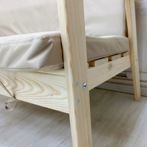 Скамейка садовая деревянная для дачи в Красноярске