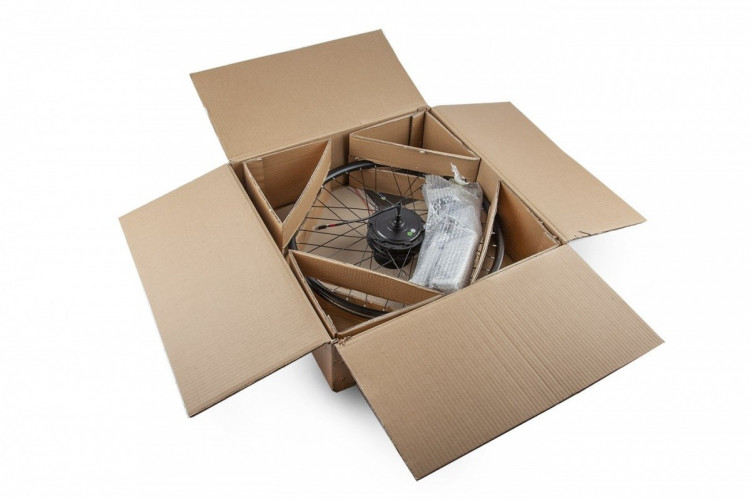 Мотор-колесо Eltreco 48V 350W LCD 26" передний АКБ HL 48V 10А/ч в Красноярске