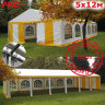 Шатер Giza Garden Pro 5 х 12 м в Красноярске
