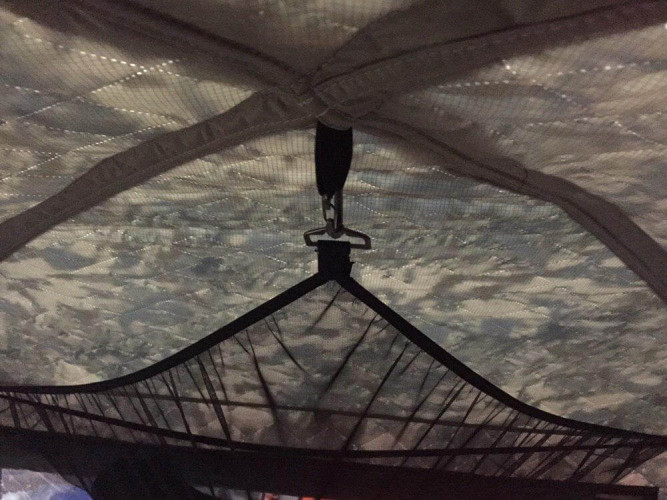 Мобильная баня-палатка МОРЖ c 2-мя окнами камуфляж + накидка в подарок в Красноярске