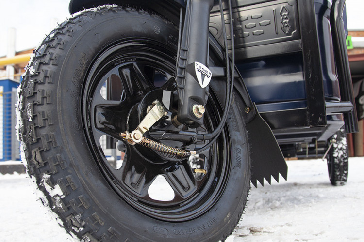 Грузовой электрический трицикл Rutrike D4 КАБИНА 1800 в Красноярске