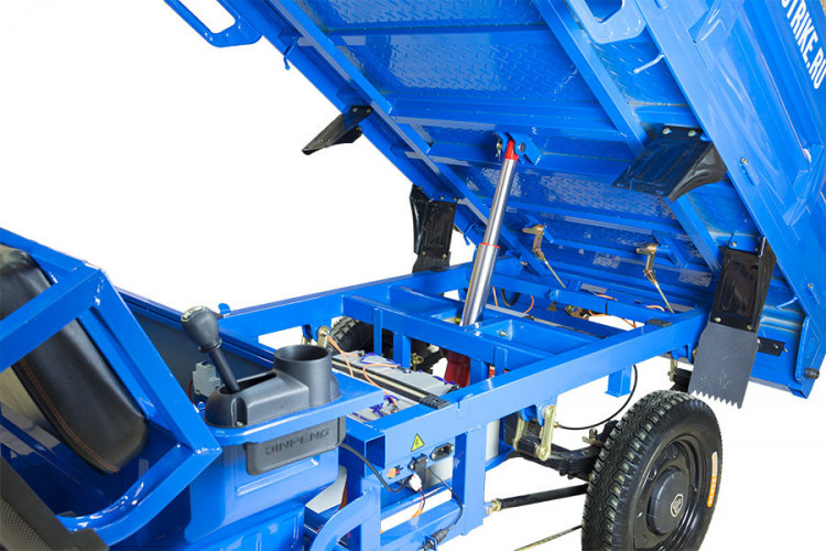 Грузовой электрический трицикл Rutrike D5 1700 гидравлика в Красноярске