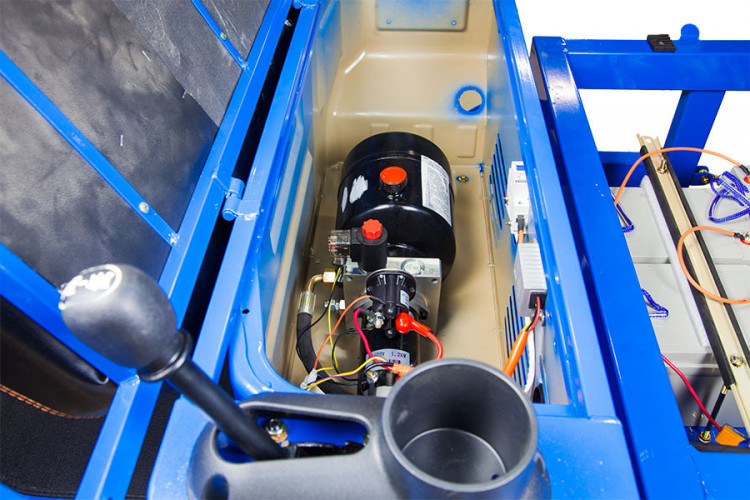 Грузовой электрический трицикл Rutrike D5 1700 гидравлика в Красноярске