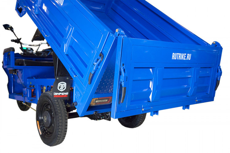 Грузовой электрический трицикл Rutrike D5 1700 гидравлика в Красноярске